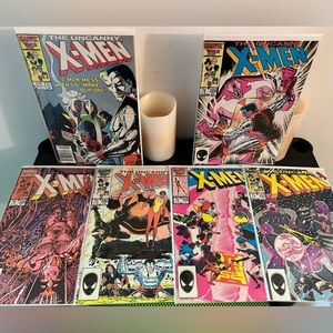 X-MEN MARVEL COMIC BOOK 6 piece lot